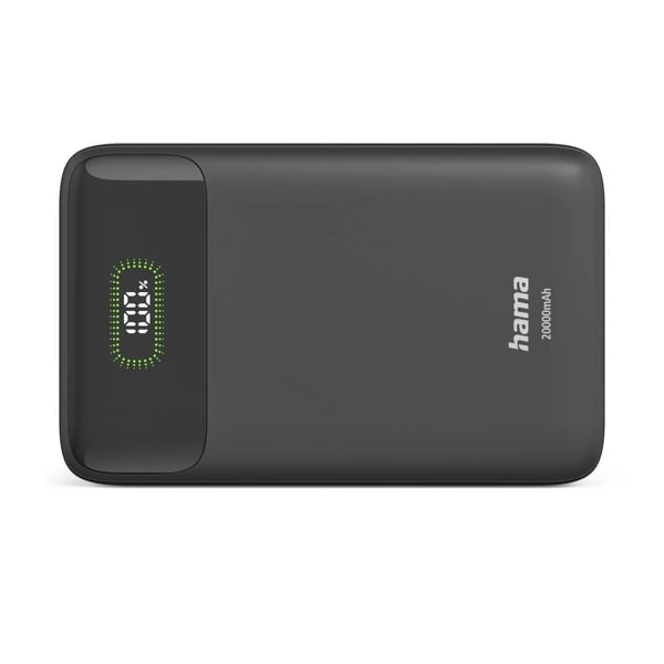 Hama PD20-W20 Lithium polymer (LiPo) 20000 mAh Anthracit