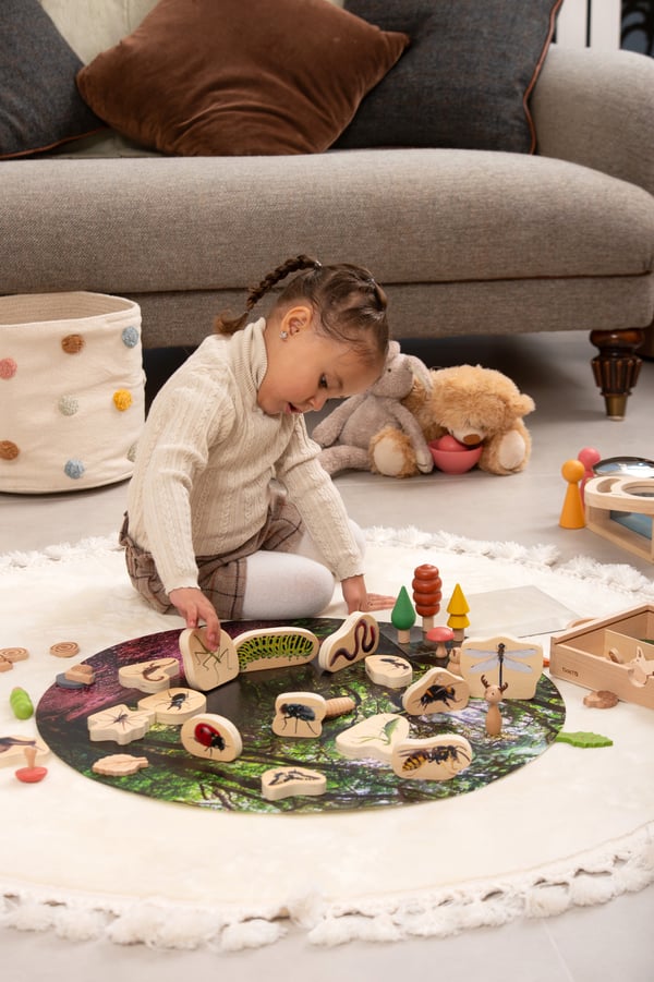 Tickit Wooden Minibeast Blocks