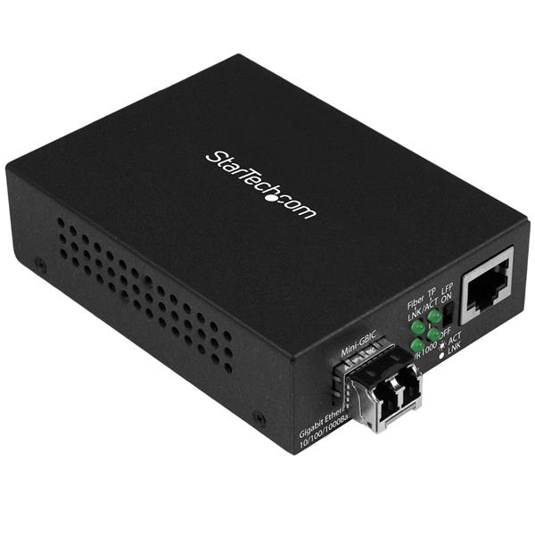 StarTech.com MCM1110MMLC verkon mediamuunnin 1000 Mbit/s 850 nm Monitila Musta
