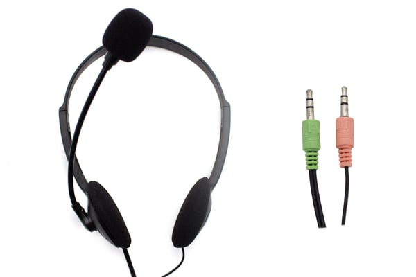 Nilox CHAT LIVE 2 Headset Ledningsført Kontor/Callcenter Sort