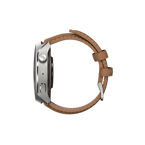 Motorola moto watch ultra 3,81 cm (1.5") P-OLED 46 mm Digital 466 x 466 pixel Berøringsskærm 4G Rustfrit stål Wi-Fi GPS (satellit)