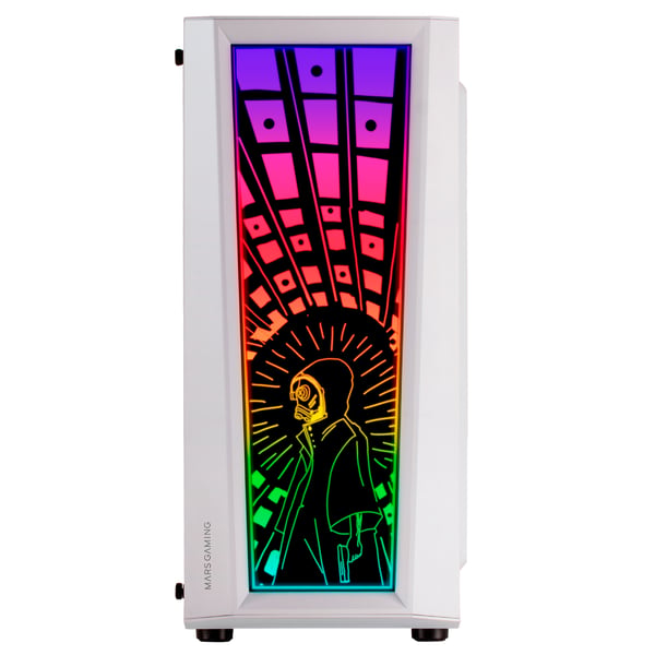 Mars Gaming MCARTW computeretui Midi Tower Hvid