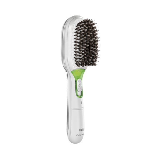 Braun 81533837 hårbørste og kam Voksen Paddle hårbørste Grøn, Hvid 1 stk