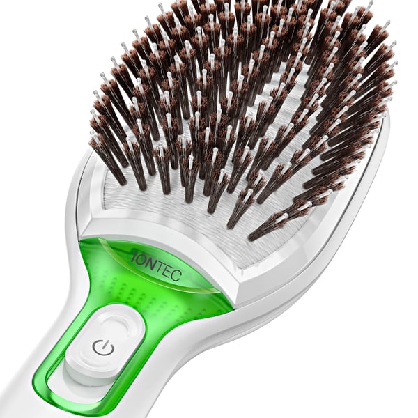 Braun 81533837 hårbørste og kam Voksen Paddle hårbørste Grøn, Hvid 1 stk