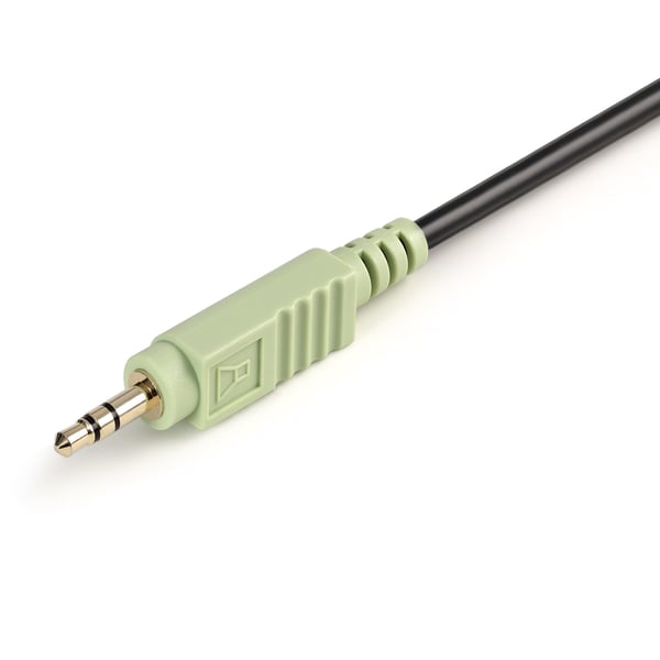 StarTech.com USBDVI4N1A6 KVM-kabel Sort 1,8 m