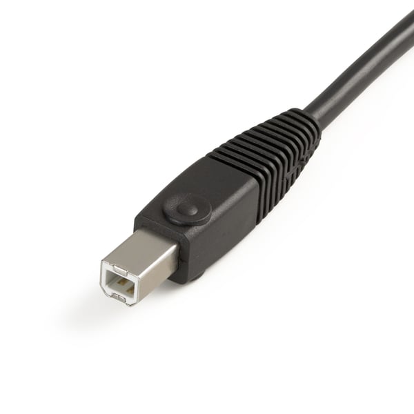 StarTech.com USBDVI4N1A6 KVM-kabel Sort 1,8 m