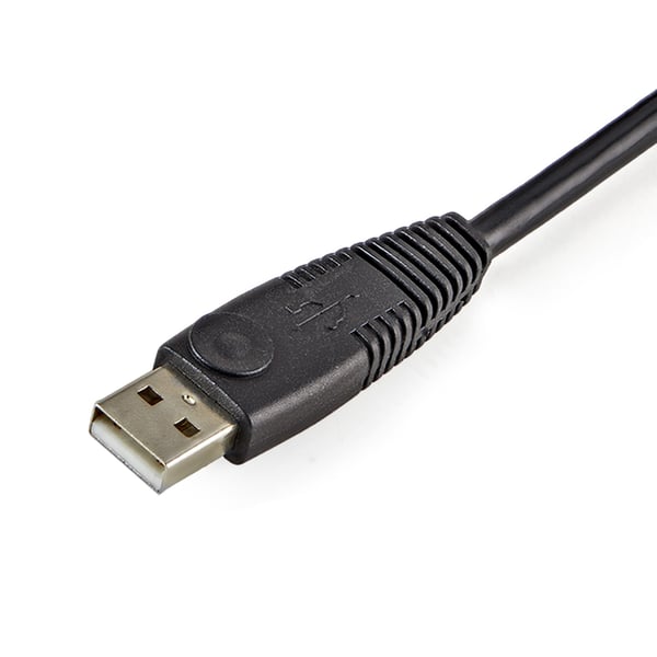 StarTech.com USBDVI4N1A6 KVM-kabel Sort 1,8 m