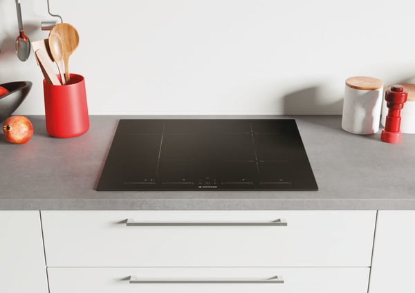 Hoover H-HOB 500 INDUCTION HTPS64MCTT/1 Musta Kiinteä 60 cm Keittoalueinduktioliesi 4 alue(tta)