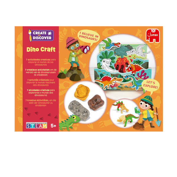 Jumbo Create & Discover - Dino Craft