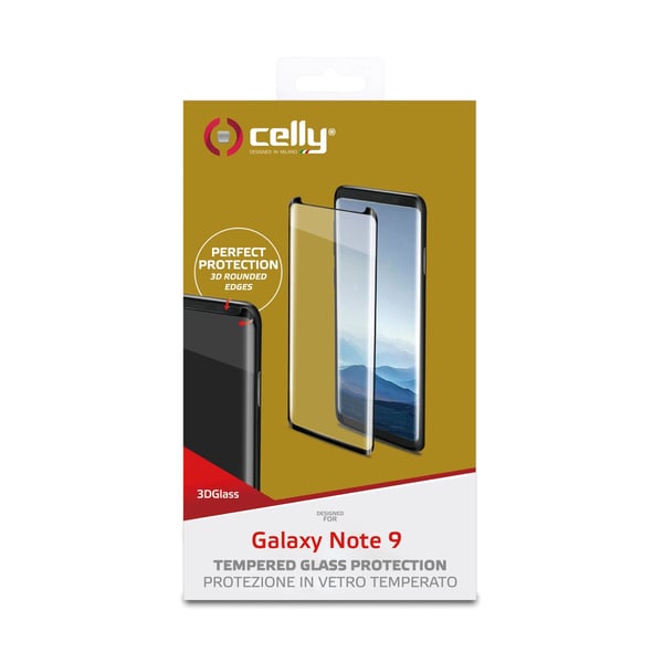 Celly 3D Glass Kirkas näytönsuoja Samsung 1 kpl