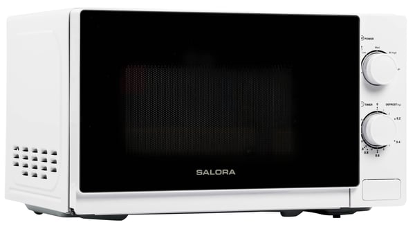 Salora 20MSM700 mikrovågsugn Vit Enbart mikrovågsugn Bänkdiskmaskin 20 l 700 W