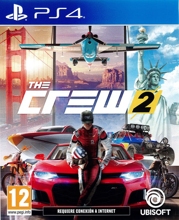 Sony Interactive Entertainment The Crew 2, PS4 Standard Engelsk, Italiensk PlayStation 4 Sony Interactive Entertainment The Crew 2, PS4 Standard Engelsk, Italiensk PlayStation 4