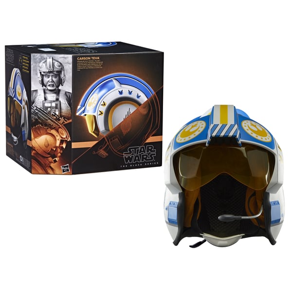 Star Wars The Black Series Elektronisk Black Series Carson Teva-hjälm