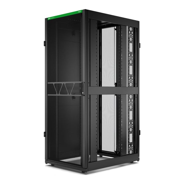 APC AR3180B2 stativ 42U Fritstående reol Sort
