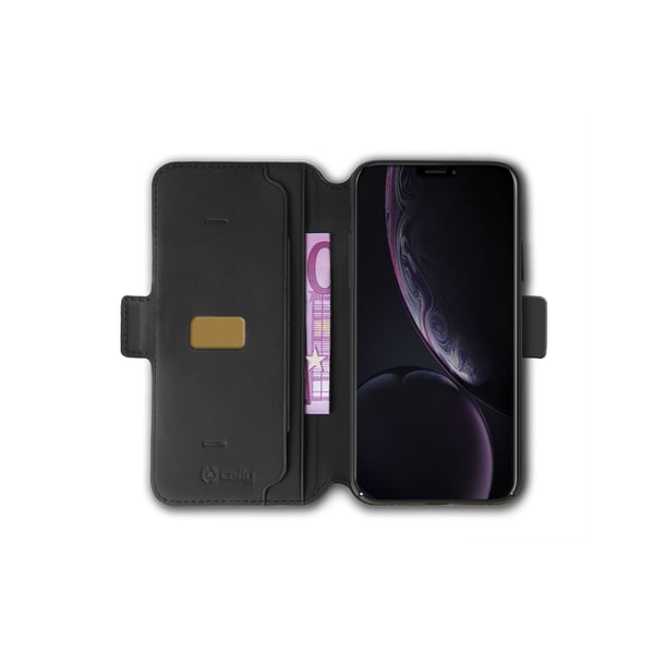 Celly PrestigeM mobiltelefon etui 15,5 cm (6.1") Folie Sort