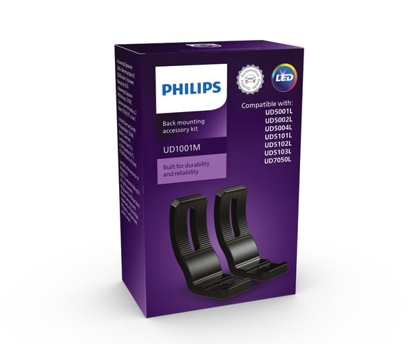 Philips Ultinon Drive Accessory LUMUD1001MX1 Bagmonteringssæt i aluminium