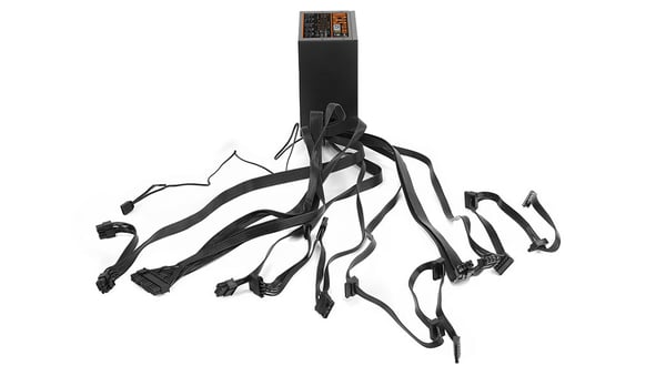 Aerocool KCAS PLUS GOLD 850W strömförsörjningsenheter 20+4 pin ATX Svart