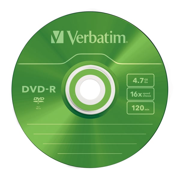 Verbatim DVD-R Colour 4,7 GB 5 kpl