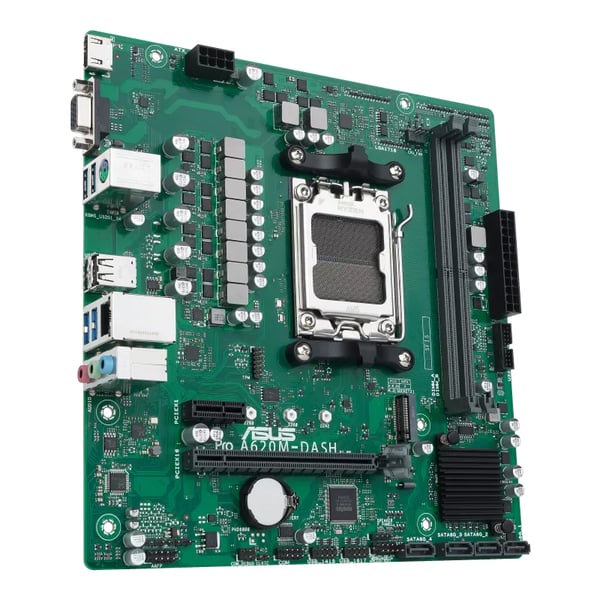 ASUS PRO A620M-DASH-CSM AMD A620 AM5-sockel micro ATX