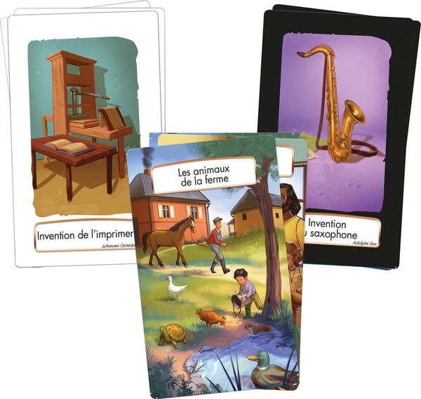Asmodee ACSTIME01FR sällskapsspel 15 min