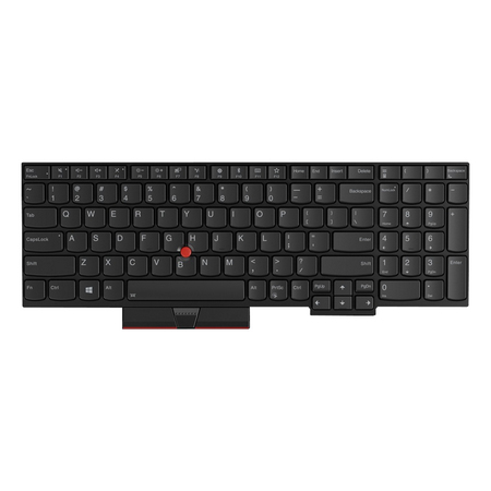 Lenovo 01HX150 laptop reservedel Tastatur