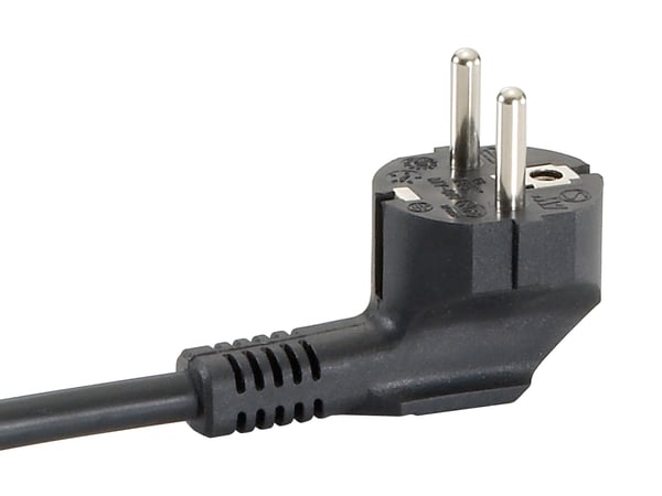 Equip 333309 stikdåse 1,8 m 7 AC stikkontakt(er) Indendørs Sort, Hvid