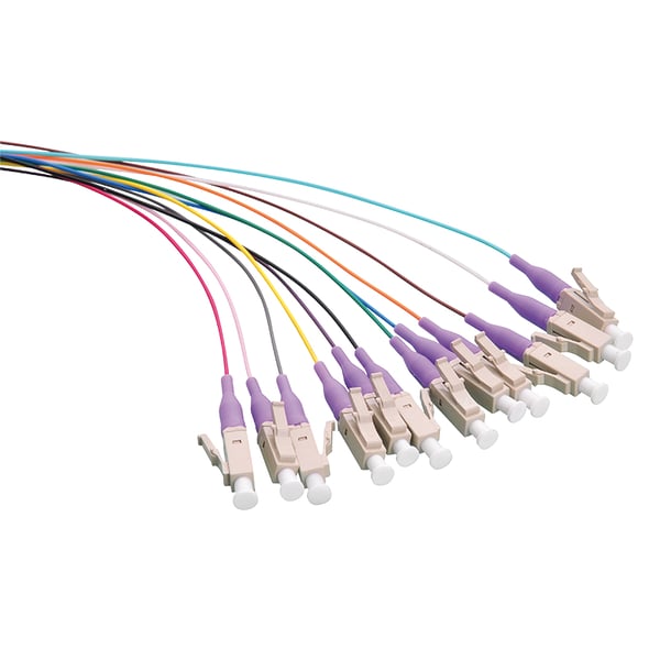 LogiLink FL4LC02 InfiniBand og fiberoptisk kabel 2 m LC Turkisfarve, Sort, Blå, Brun, Grøn, Grå, Orange, Lyserød, Rød, Violet, Hvid, Gul