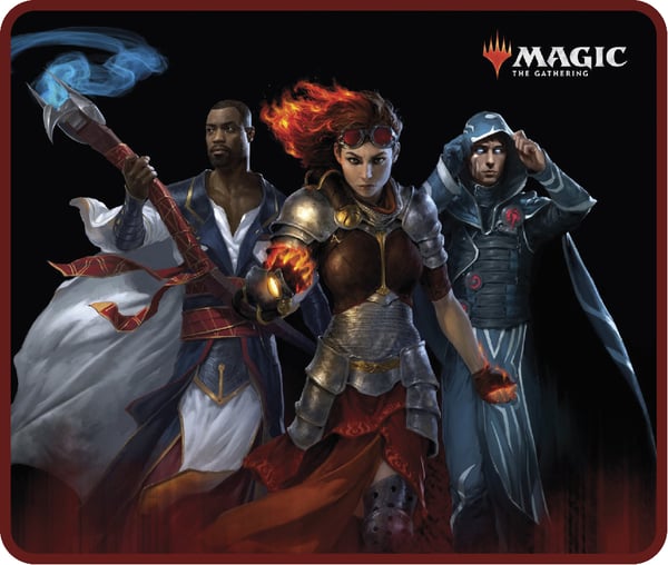 Konix KX MAGIC PLANESWALKERS MOUSEPAD Spelmusmatta Svart, Multifärg