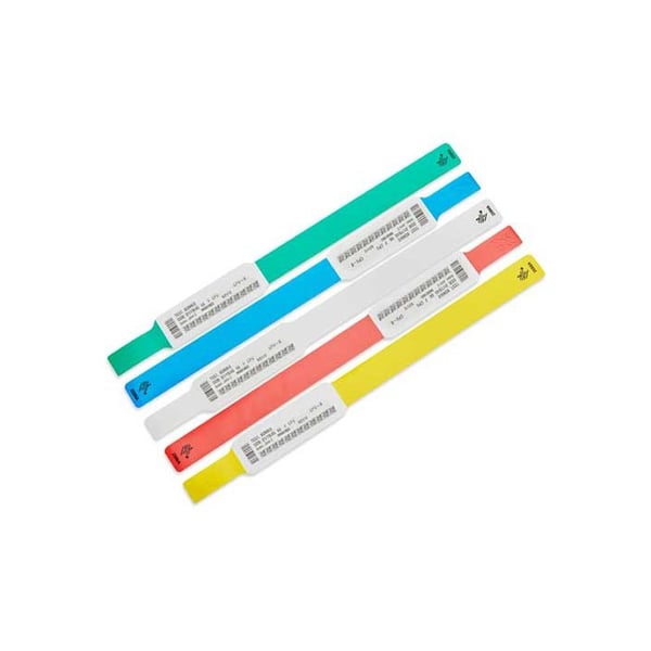 Zebra Z-Band UltraSoft Blå, Hvid Hospitalsarmbånd