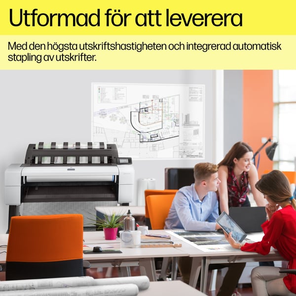 HP Designjet T2600 36 tum PostScript multifunktionsskrivare