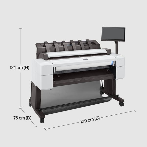 HP Designjet T2600 36 tum PostScript multifunktionsskrivare