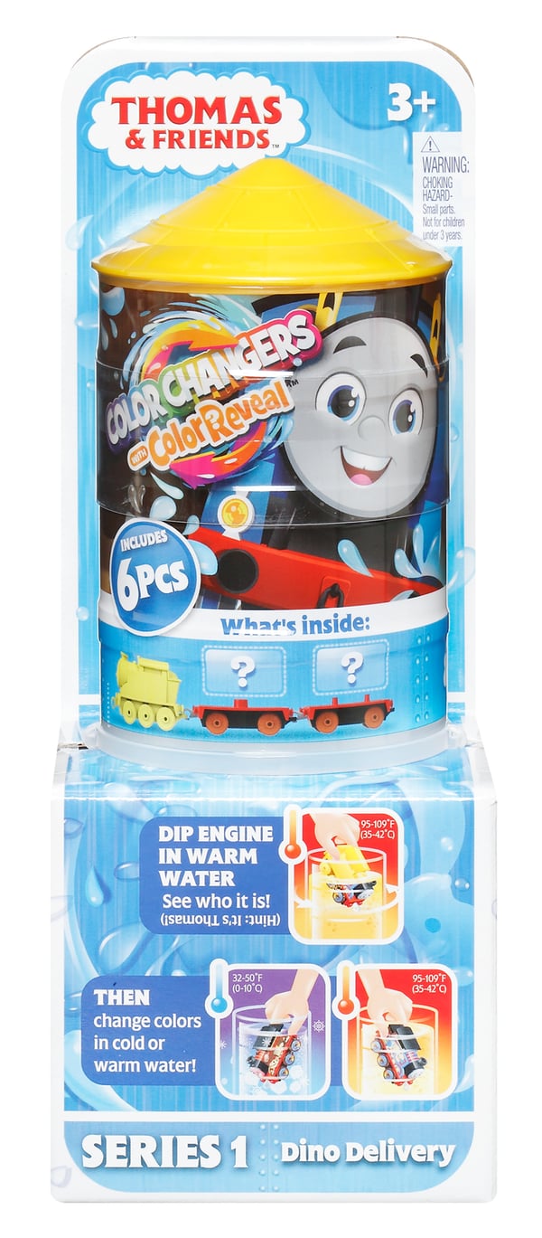 Fisher-Price Thomas & Friends Color Reveal & Surprise Dino Delivery Thomas