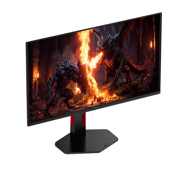 AOC G4 Q27G4ZDRAD platta pc-skärmar 67,3 cm (26.5") 2560 x 1440 pixlar Quad HD OLED Svart, Röd