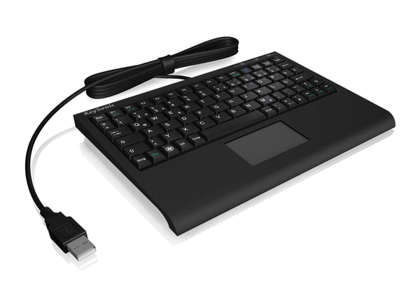 KeySonic ACK-3410 (US) tastatur Kontor USB US engelsk Sort