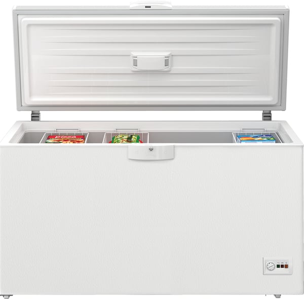 Beko HSM46740 Frysbox Fristående 451 l Vit