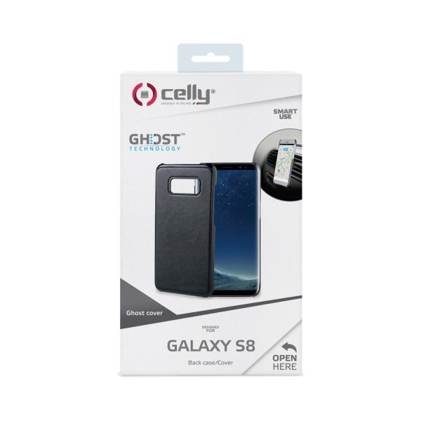 Celly Ghost mobiltelefon etui 14,7 cm (5.8") Cover Sort