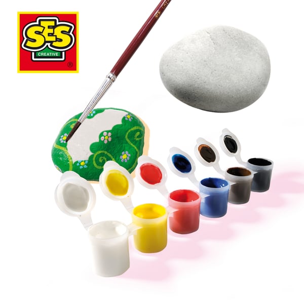 SES Creative Children's Rock Painting Kit