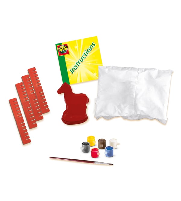 SES Creative Children's Horse Casting and Painting Set