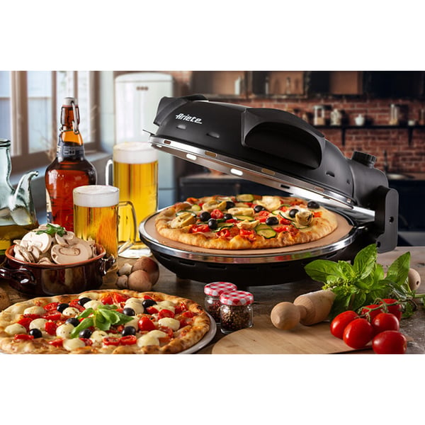 Ariete 0917/00 pizza fremstiller & ovn 1 pizza(er) 1200 W Sort