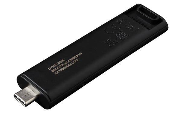 Kingston Technology DataTraveler Max USB-sticka 256 GB USB Type-C 3.2 Gen 2 (3.1 Gen 2) Svart