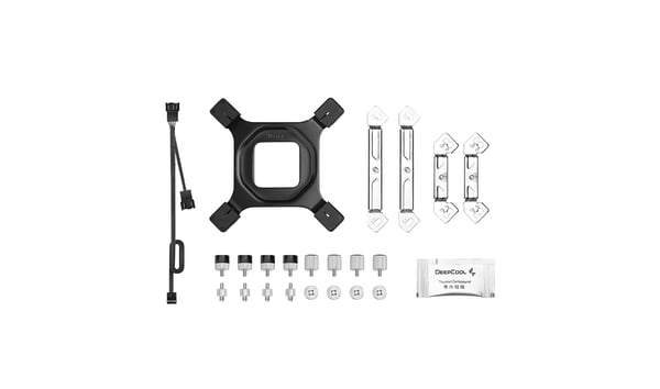 DeepCool AG620 WH ARGB Processor Luftkøler 12 cm Hvid 1 stk