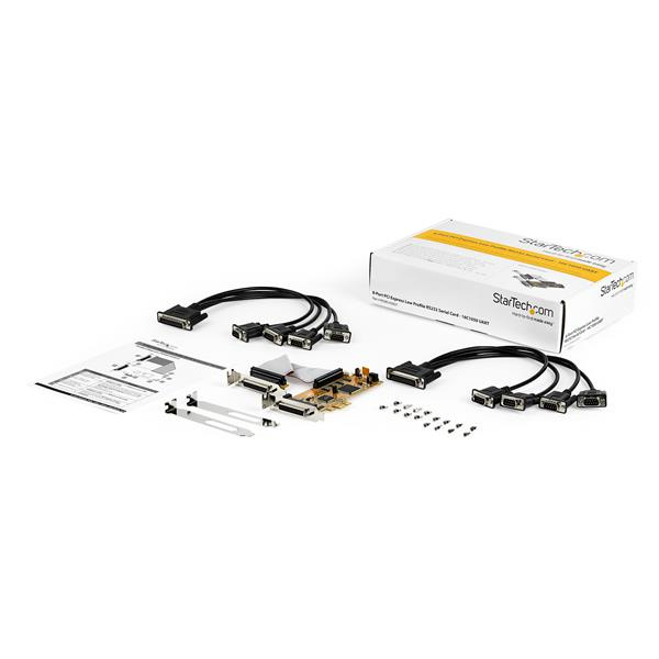 StarTech.com 8-port PCI Express seriellt kort med 16550 UART