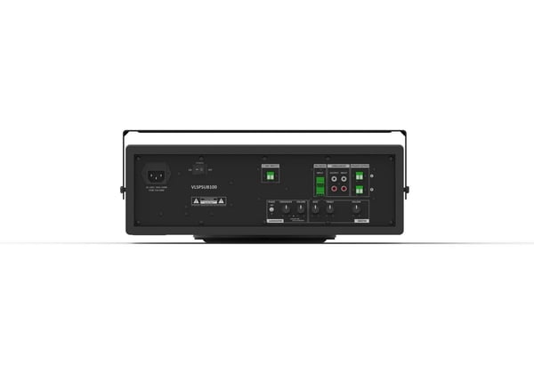 Vivolink VLSPSUB100 kaiutin Musta Langallinen 110 W