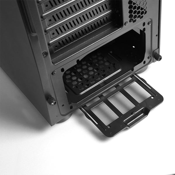 Chieftec GL-04B-OP tietokonekotelo Midi Tower Musta