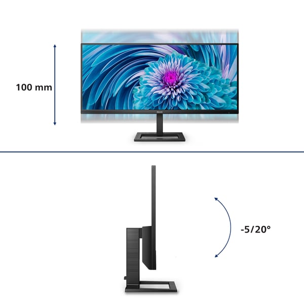 Philips LCD-skärm 346E2LAE - 86.4 cm (34\") - 3440 x 1440 UWQHD