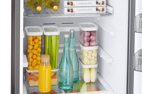 Samsung RB38C7B6AB1 Fritstående Sort