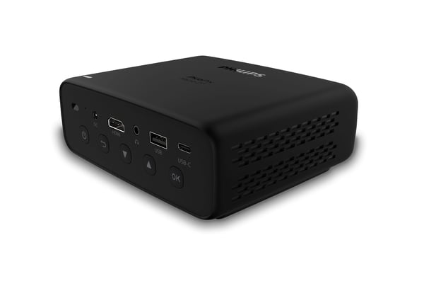 Philips PPX360/INT datorprojektorer Short throw-projektor DLP WVGA (854x480) Svart