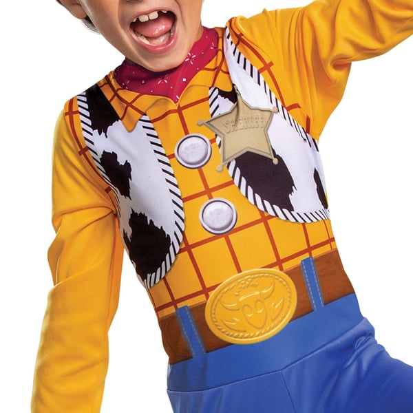 Disney Official Classic Woody Costume Smart kostume Barn Hanstik Film 250 g