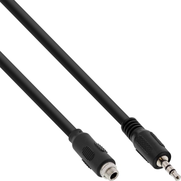 InLine 99303P audiokaapeli 0,6 m 3.5mm Musta