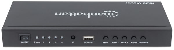 Manhattan 207881 videokytkin HDMI